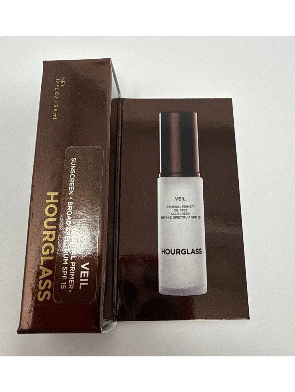 Hourglass Beauty Samples -Vanish + Veil + Unlocked + Caution RN3
